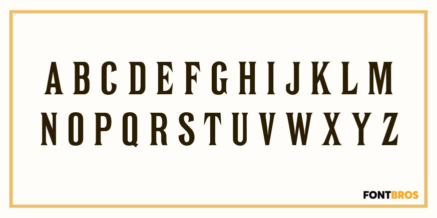 Estienne Font Poster #2