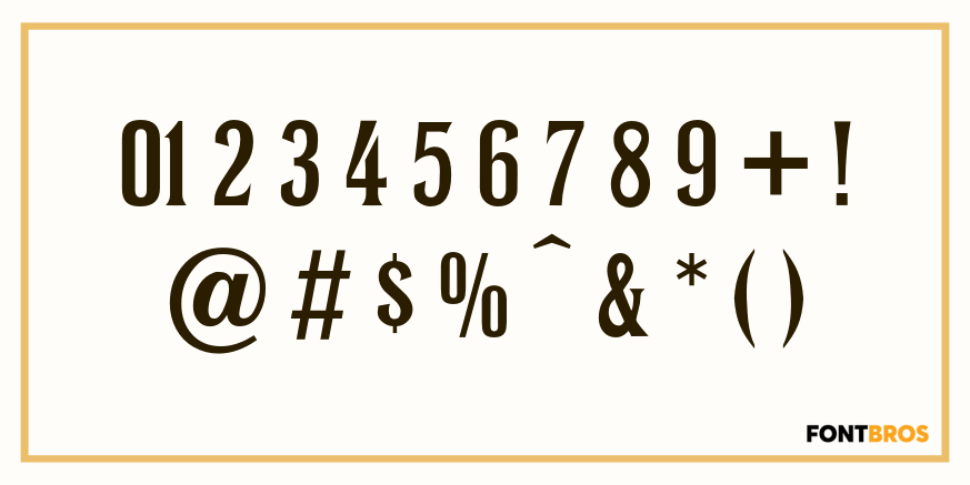 Estienne Font Poster #4