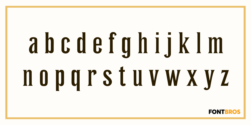 Estienne Font Poster #3
