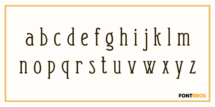 Eccentric Font Poster #3