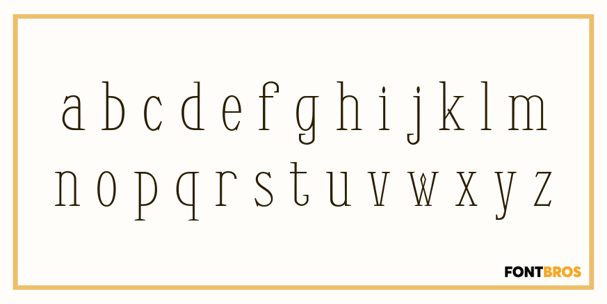 Eastlake Font Poster #3