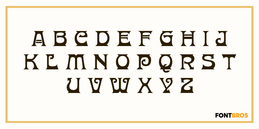 Donaldina Font Poster #2