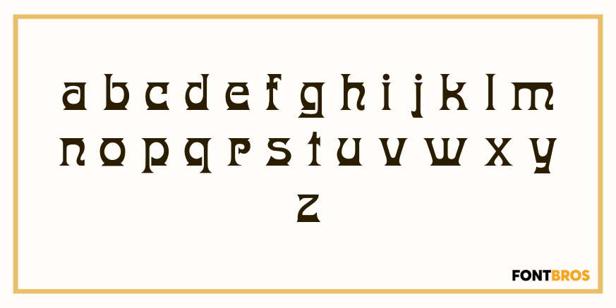 Donaldina Font Poster #3