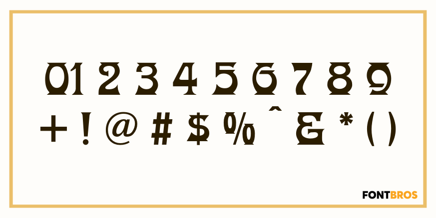 Donaldina Font Poster #4