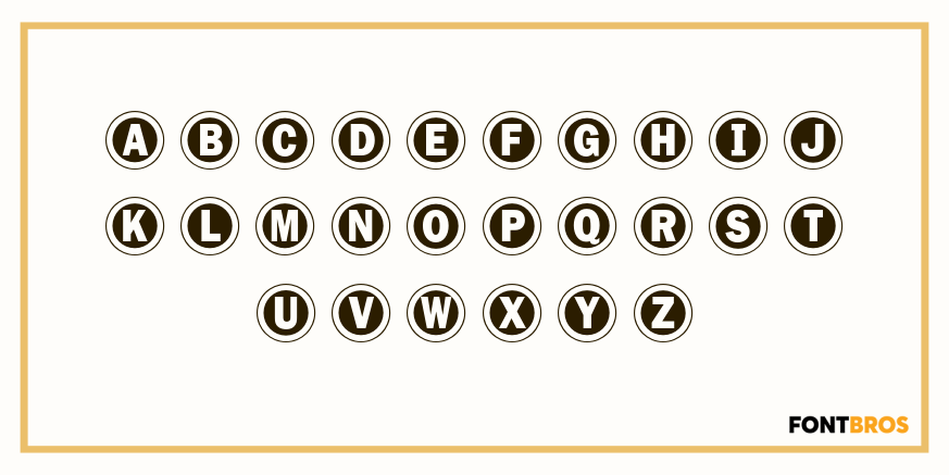 Disco Font Poster #2