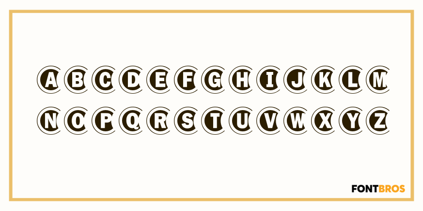 Disco Font Poster #3