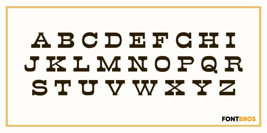 Dime Museum Font Poster #2