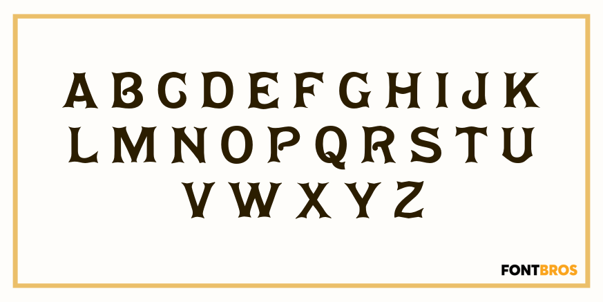 Dawson Font Poster #2