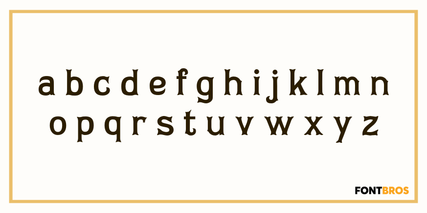 Dawson Font Poster #3