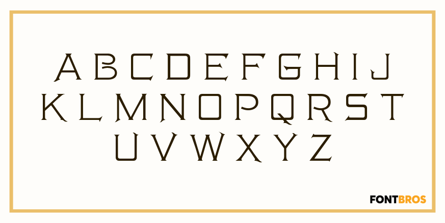 Dangerfield Font Poster #2