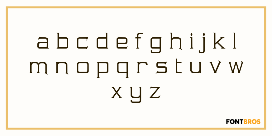 Dangerfield Font Poster #3