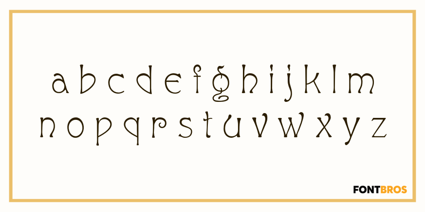 Dainty Lady Font Poster #3