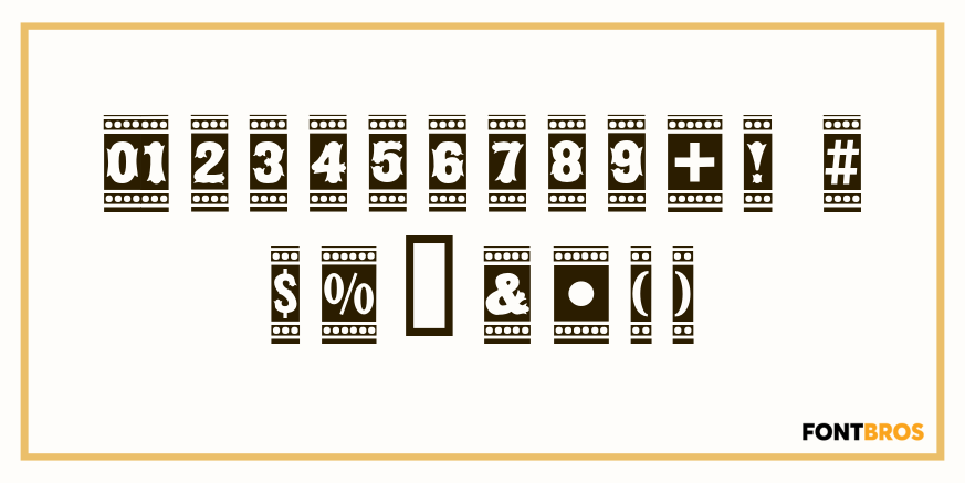 Cigar Label Font Poster #4