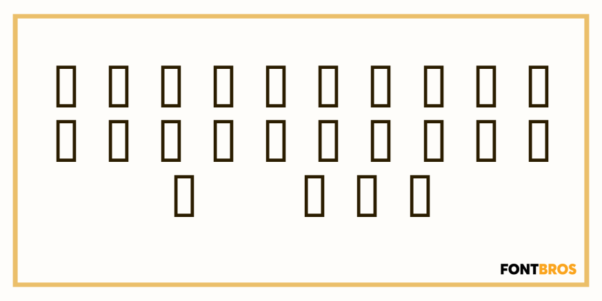 Campaign Font Poster #3