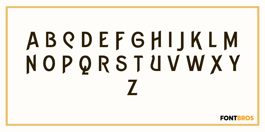 Cabaret Font Poster #2