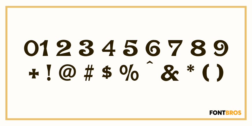 Brussels Font Poster #4