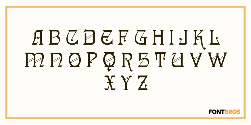 Brevet Font Poster #2