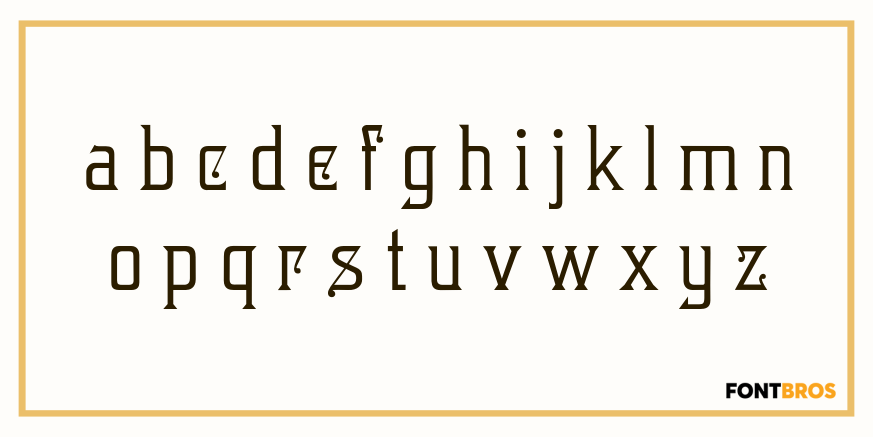 Brevet Font Poster #3