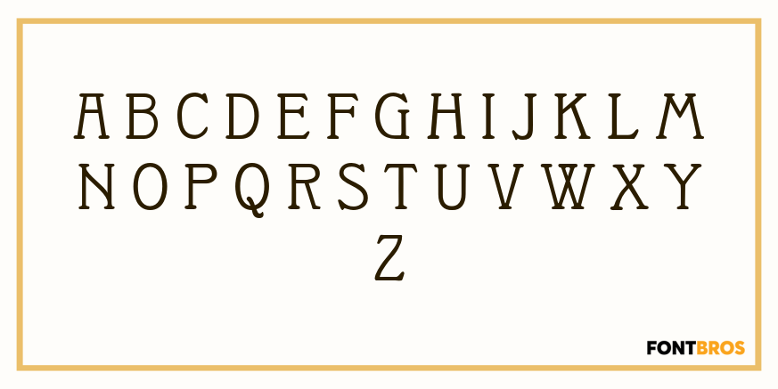 Berolina Font Poster #2