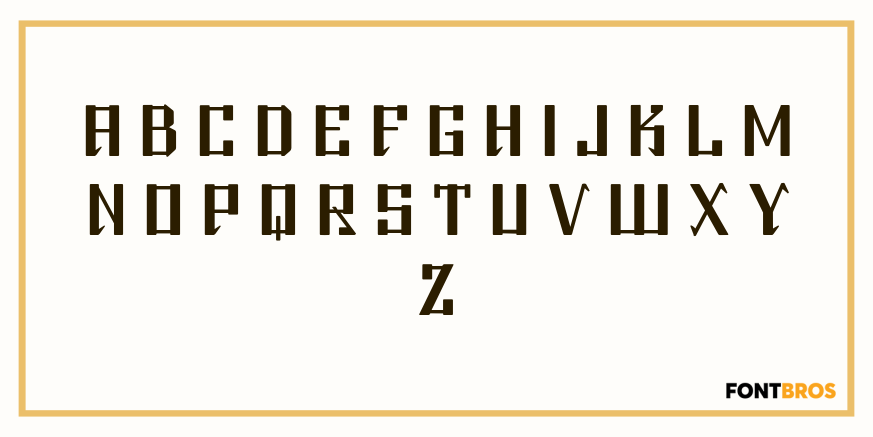 Beijing Font Poster #2