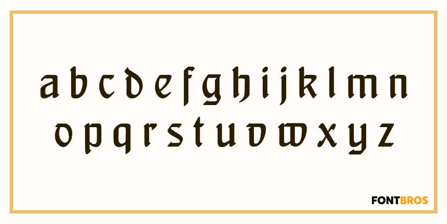 Behrens Schrift Font Poster #3