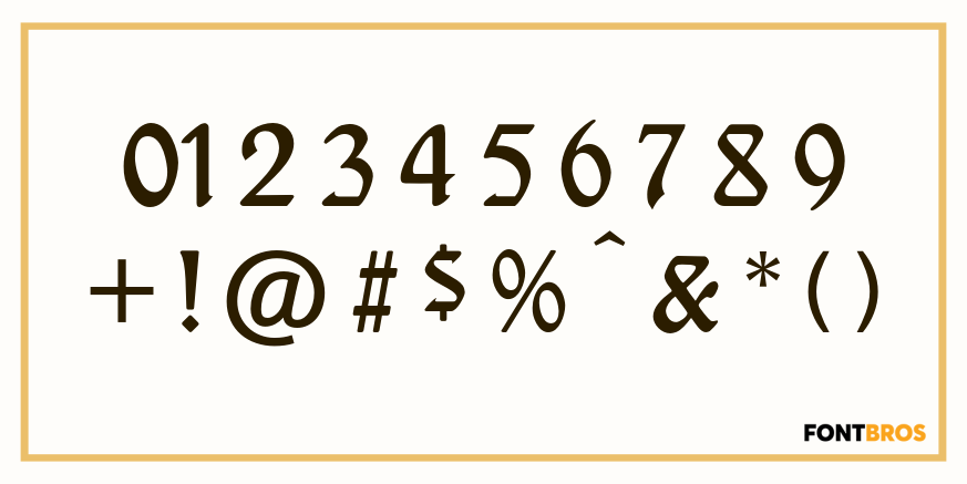 Behrens Schrift Font Poster #4