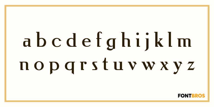 Behrens Antiqua Font Poster #3