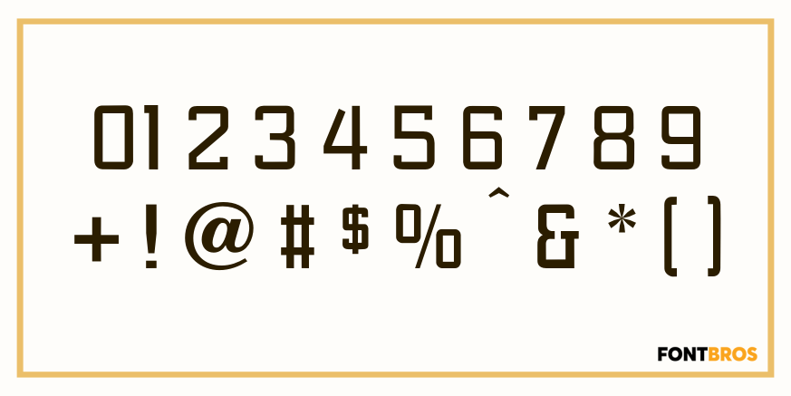 Bareback Font Poster #1
