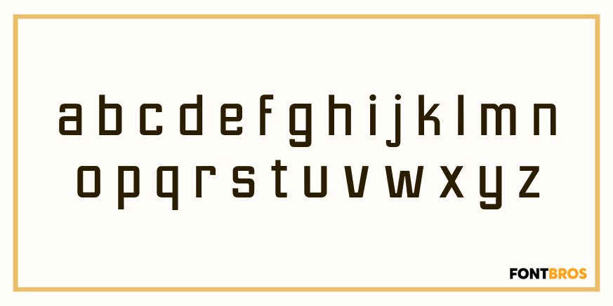 Bareback Font Poster #3