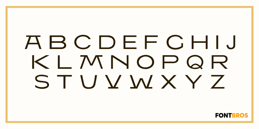 Atlantis Font Poster #2