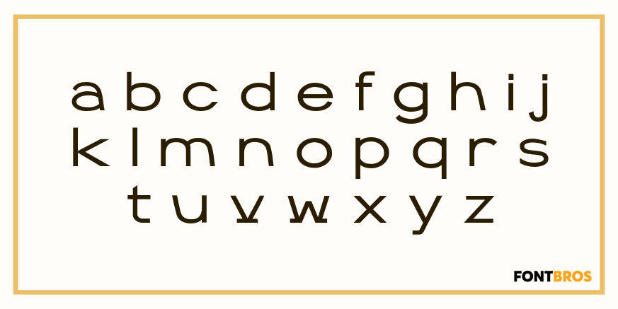 Atlantis Font Poster #3