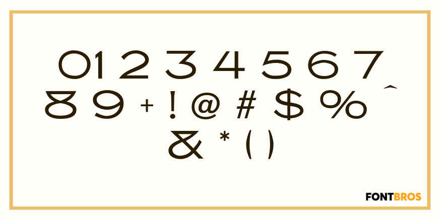 Atlantis Font Poster #4