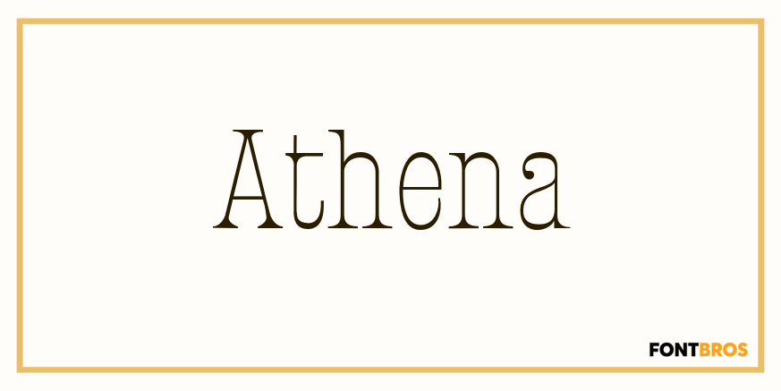 Athena Poster