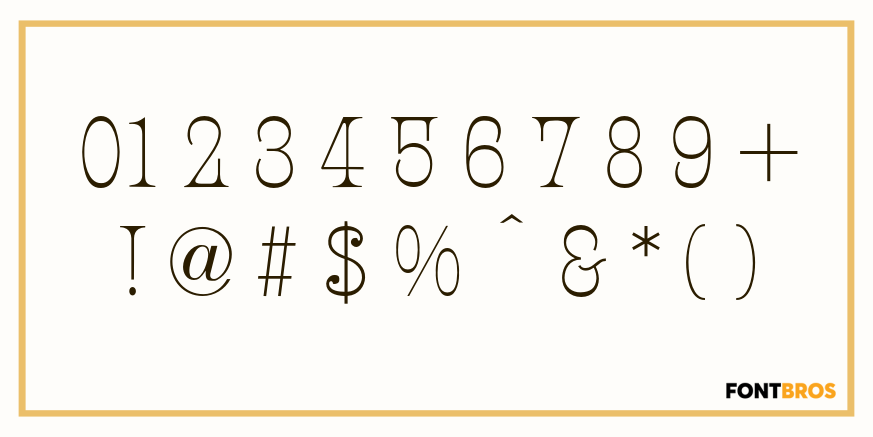 Athena Font Poster #4