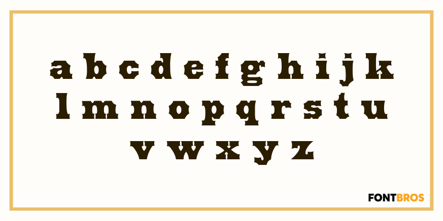 Assay Font Poster #3