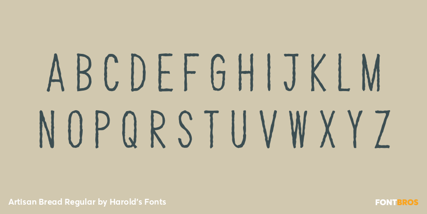 Artisan Bread Regular Font Poster #2