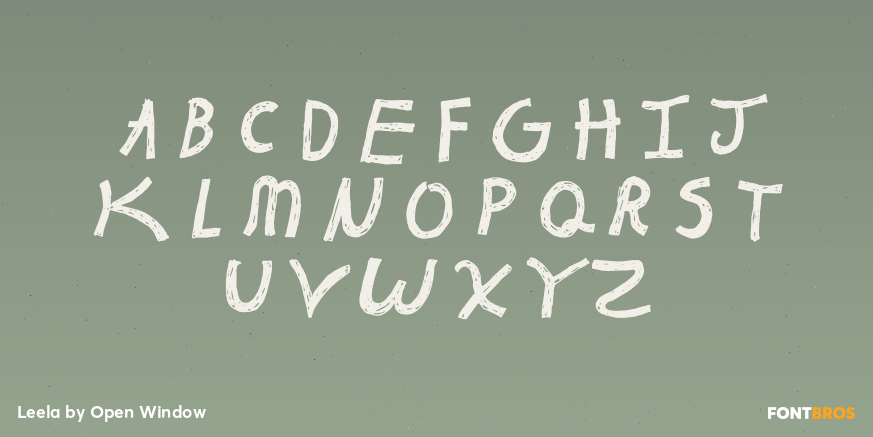 Leela Font Poster #2