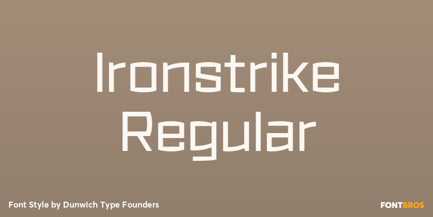 Ironstrike Regular Poster