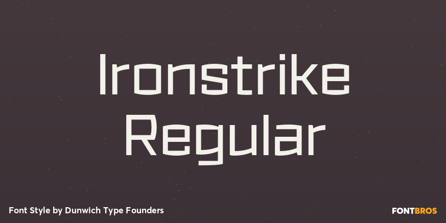Ironstrike Regular Poster