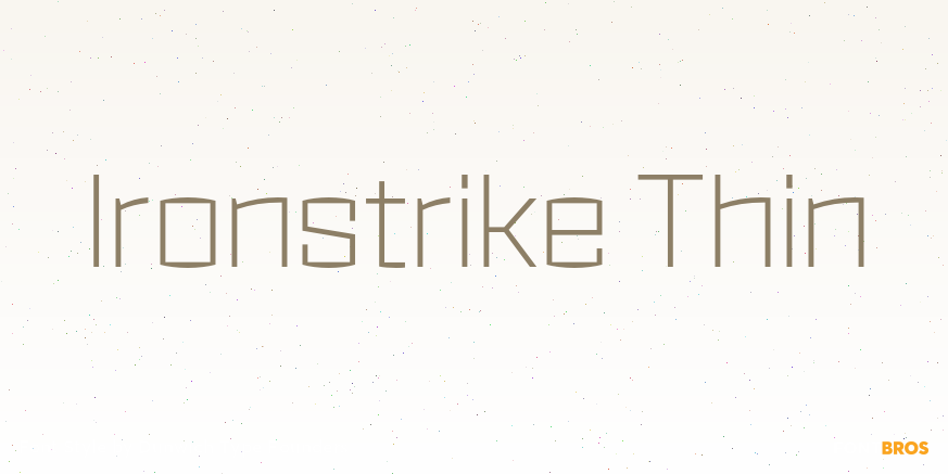 Ironstrike Thin Poster