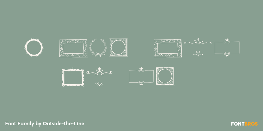 Frames and Borders Poster