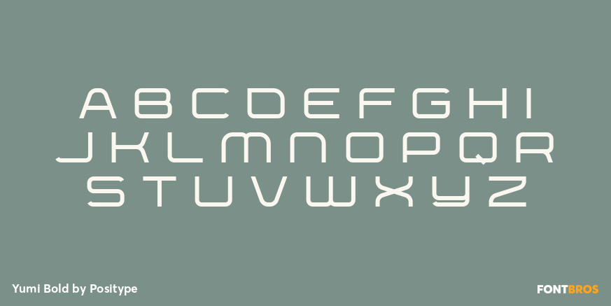 Yumi Bold Font Poster #2