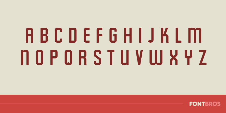 Featured Item Font Poster #2