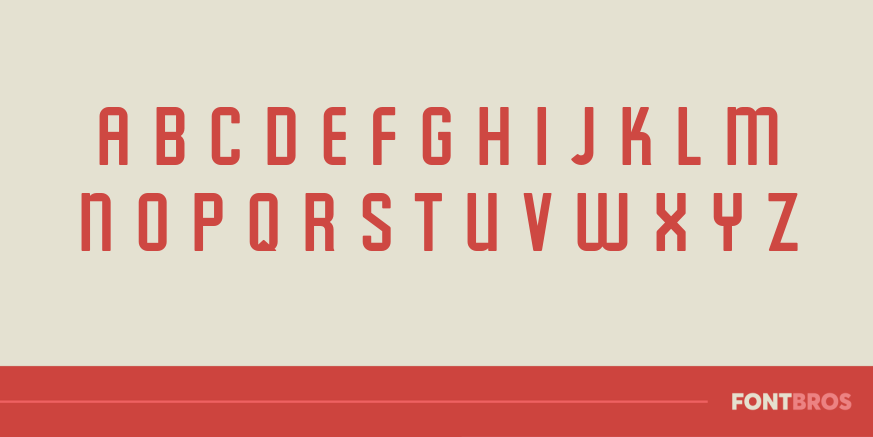 Featured Item Font Poster #1