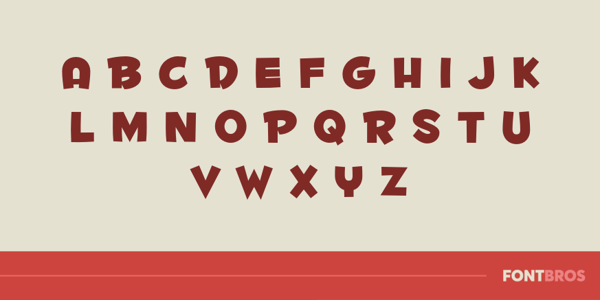 Fontdinerdotcom Huggable Font Poster #2