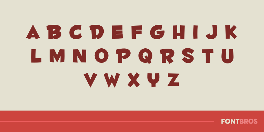 Fontdinerdotcom Huggable Font Poster #3