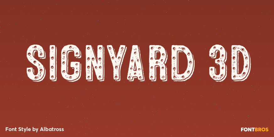 Signyard 3D Poster