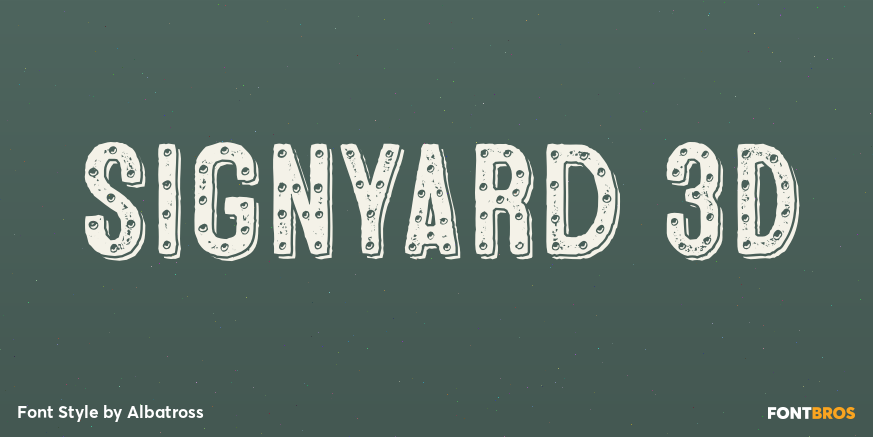 Signyard 3D Poster