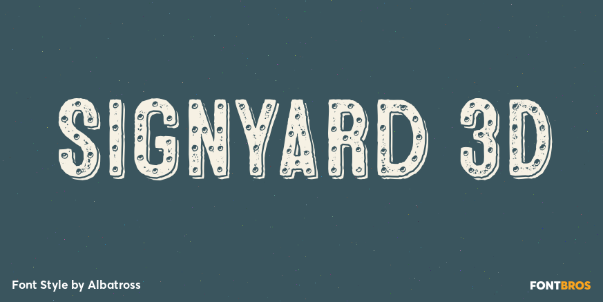Signyard 3D Poster
