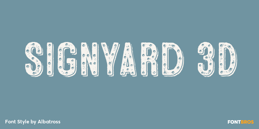 Signyard 3D Poster
